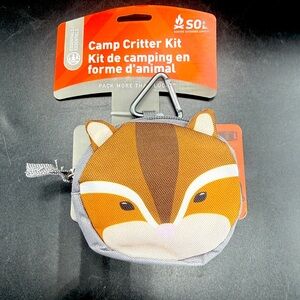 NEW Kids SOL Camp Critter Adventure Outdoor Survival Kits-Chipmunk. Sealed Pkg